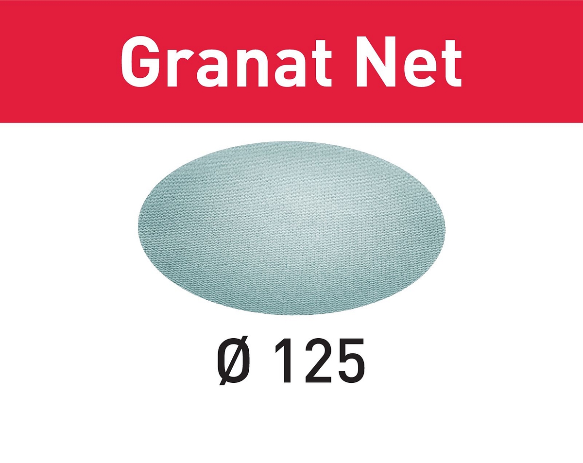Festool Sandpappír Granat Net D125 P80 203294